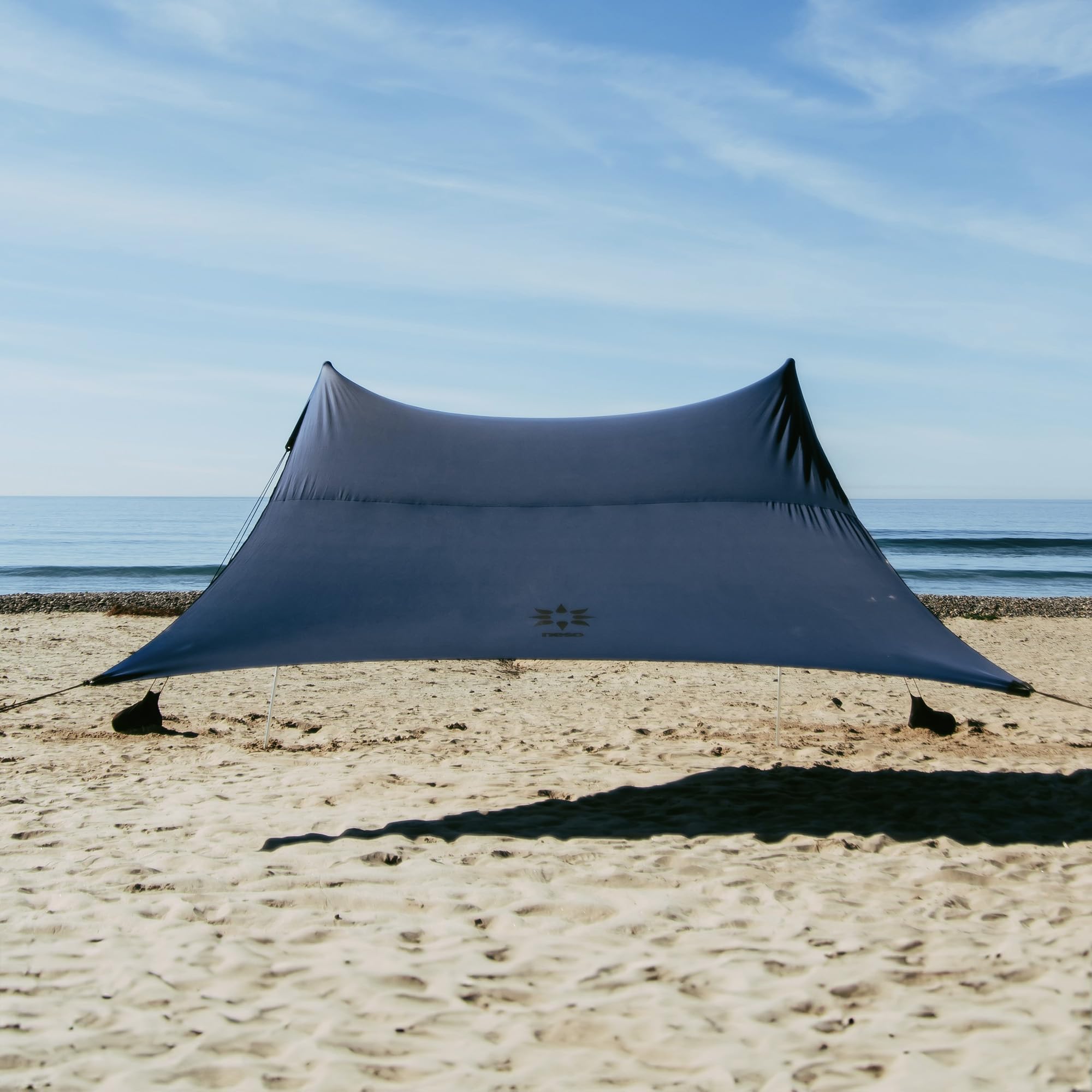 Neso Tienda Tents Gigante Beach, 2,5 m (8 pies) de Altura, 3,4 m (11 pies) x 3,4 m (11 pies), Esquinas reforzadas y un Bolsillo más frío (Azul Marino)