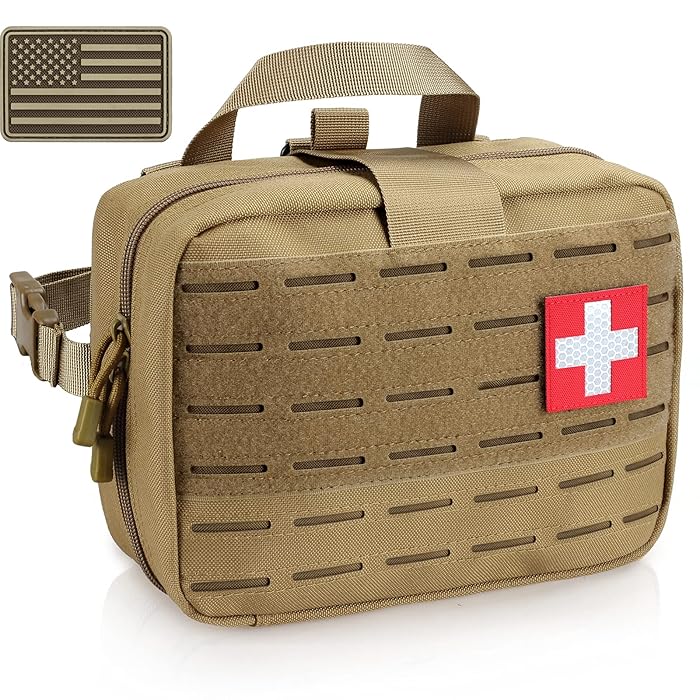 Buy LIVANS Tactical Molle Medical Pouch of Upgraded Size, First Aid