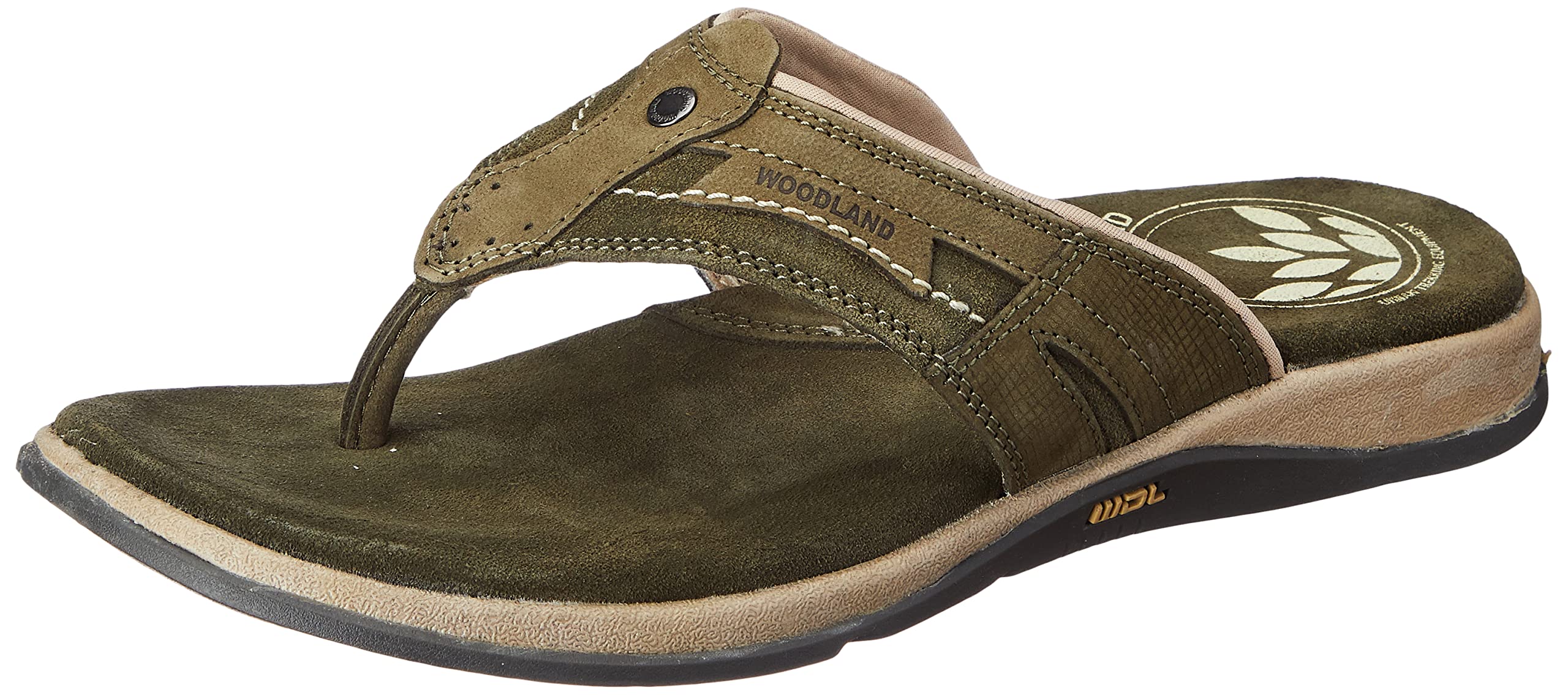 Woodland Mens Olive Green Leather Slipper-6 UK (40 EU) (OGP 3614119NW) (B0BR5WQQZK) Amazon Price History, Amazon Price Tracker