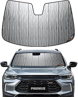 Parasol para parabrisas compatible con Chevrolet Trax, 2024-2025, protector solar duradero para ventana delantera