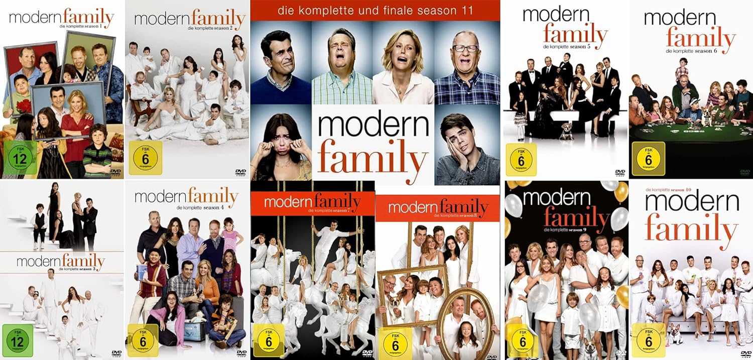 Modern Family - Die komplette 1. - 11. Staffel (Die komplette Serie ...