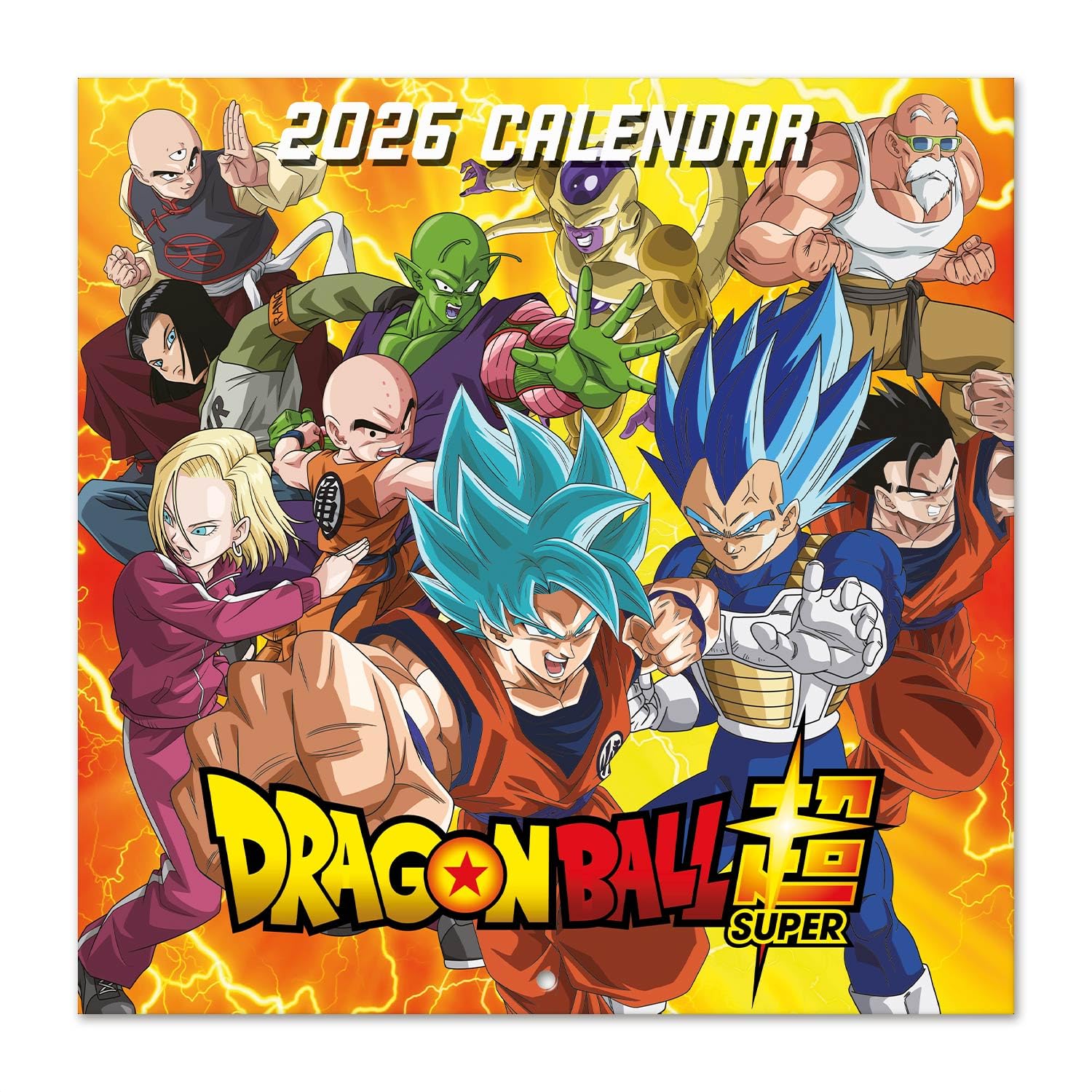 Amazon | Grupo Erik 壁掛けカレンダー 2026 - ドラゴンボール
