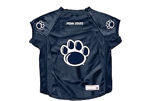 Littlearth NCAA Big Dog Stretch Pet Jerseys - Penn State Dog Jersey