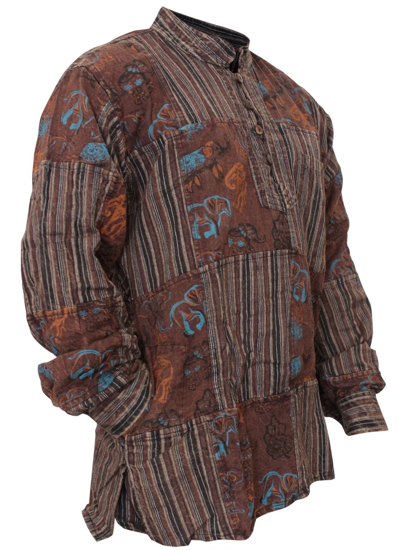 Shopoholic Printed Patch Shirt