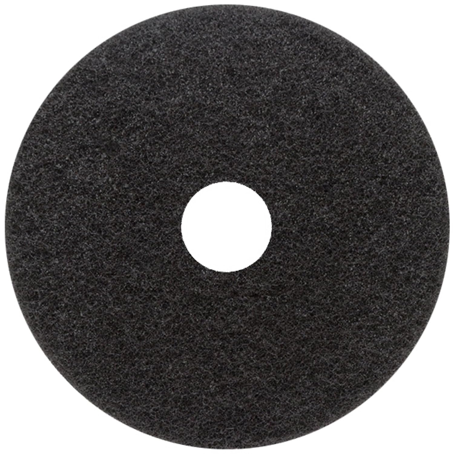 Virginia Abrasives 416-25204 20 x 1 in. Thin Nylon Pad - Black, Pack of 10