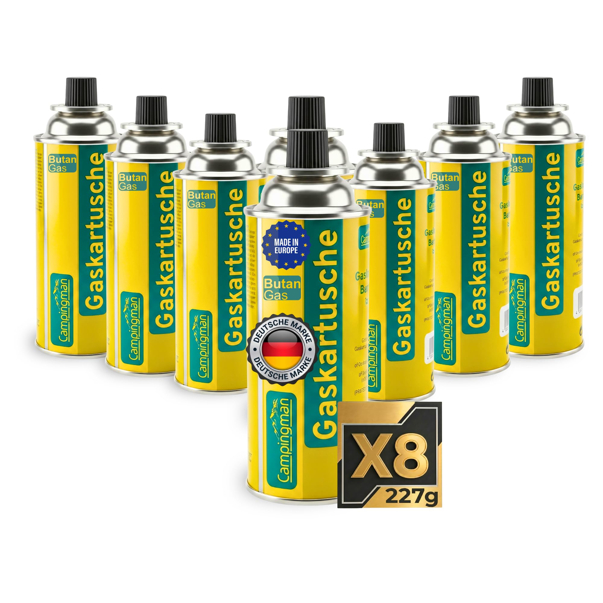 Campingman® Wkłady gazowe 227 g (8)