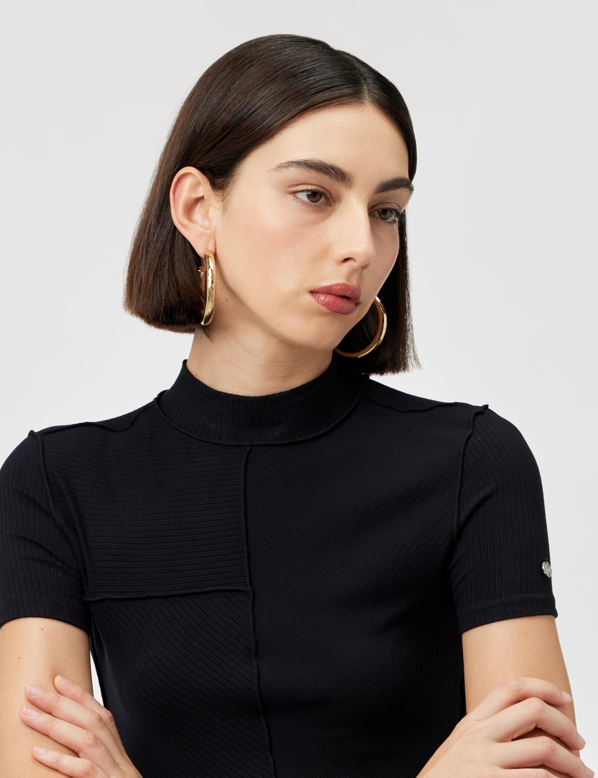 Desigual Damen Woman Knit Dress Short Sleeve Dress