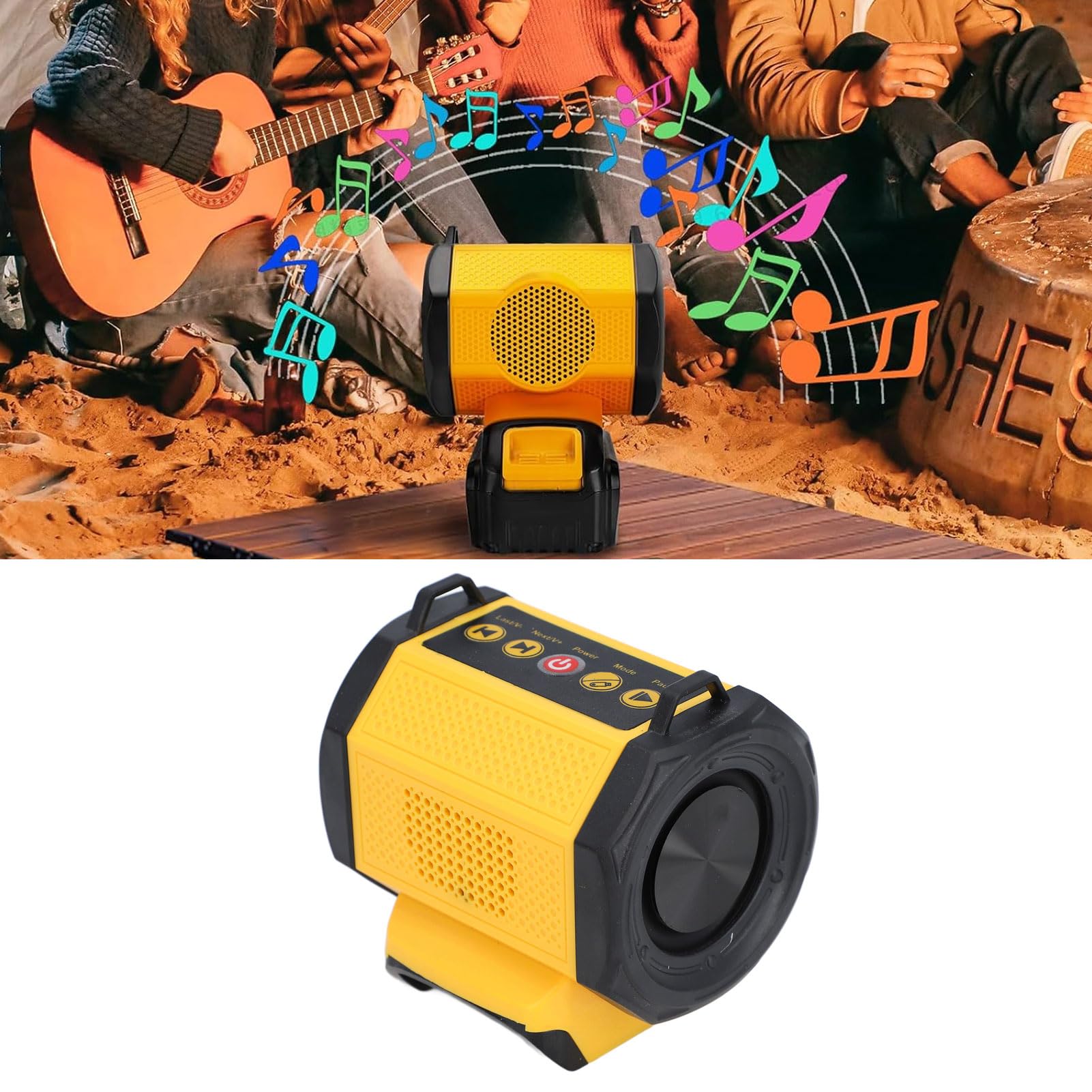 Głośnik Bluetooth, podwójne parowanie Dźwięk stereo Głośnik zewnętrzny Porty USB Odtwarzanie z dysku U Zasilanie bateryjne 24-godzinny czas odtwarzania Przenośny głośnik Bluetooth