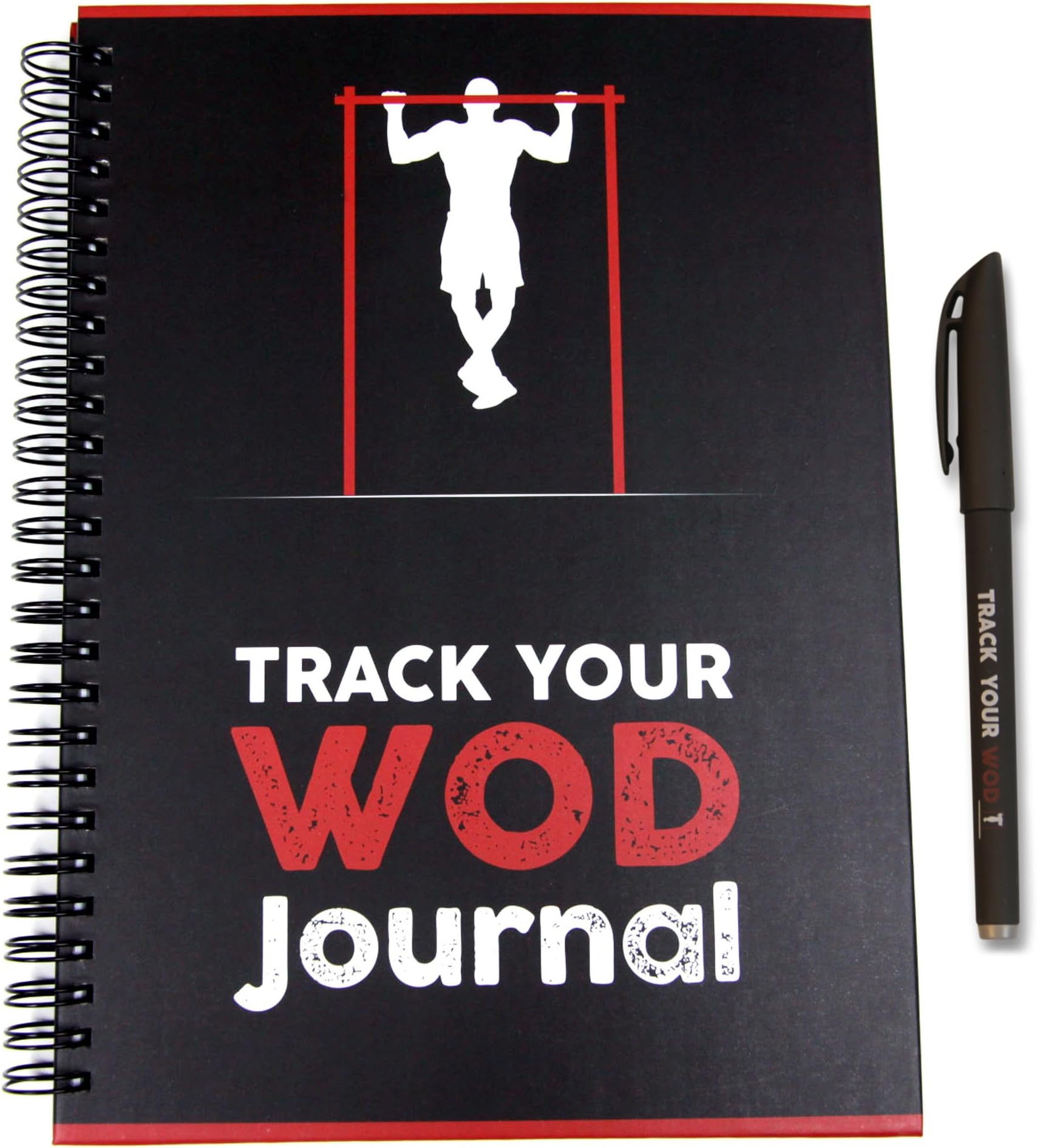 Track Your WOD Journal - The Ultimate CrossFit WOD Tracking Journal. 6x9 Hardcover