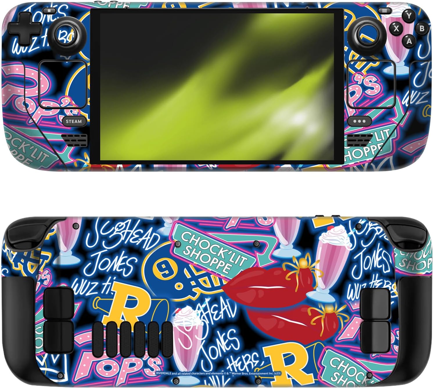 Head Case Designs Officially Licensed Riverdale Group Poster Character and Logo Vinyl Sticker Skin Decal Cover Compatible with Steam Deck OLED