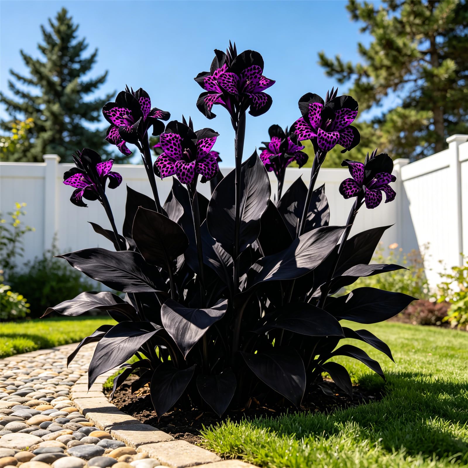Perennial Canna Lily Bulbs for Planting UK-Rare-Grow Well-Excellent Display-Suitable for Indoor & Outdoor-3bulbs-D — image 1