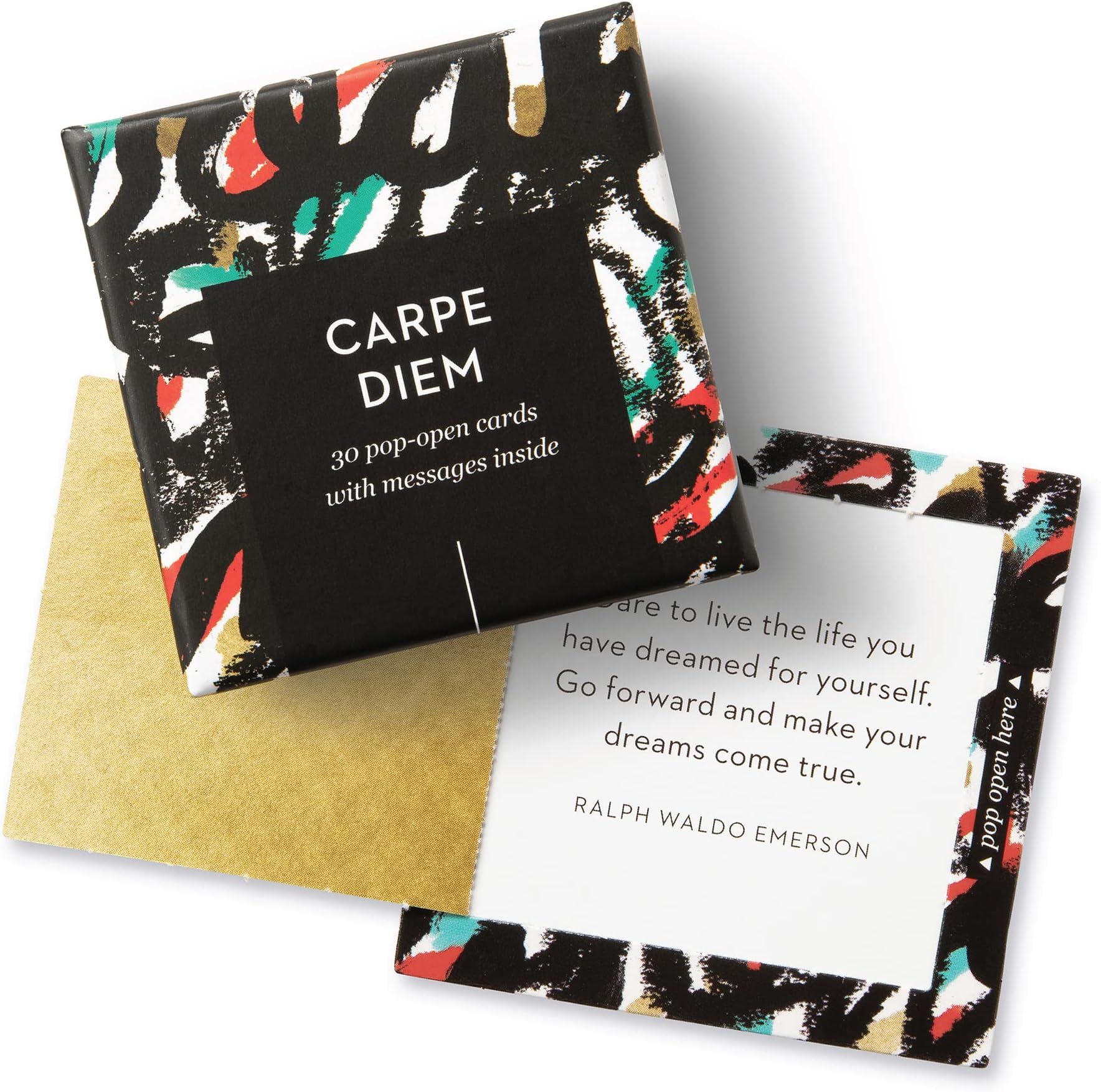 Compendium ThoughtFulls Pop-Open Cards — Carpe Diem — 30 Pop-Open Cards, Each with a Different Inspiring Message Inside