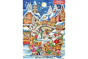 Santa's Here Chocolate Advent Calendar: An EBT-Friendly Festive Treat