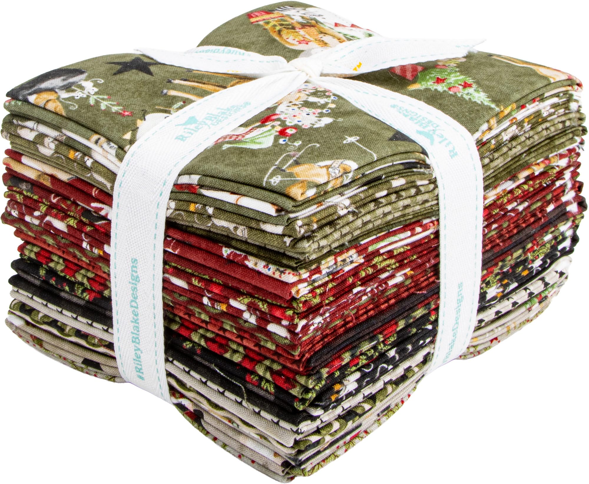 Teresa Kogut Northern Christmas 21 Fat Quarters Riley Blake Designs FQ-17830-21