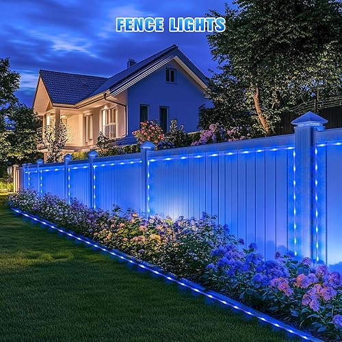 Miniatura 314 de JMEXSUSS Tira de luces de Navidad multicolor de 163 pies con 500 luces LED para exteriores, resistente al agua, alambre transparente, luces Varios