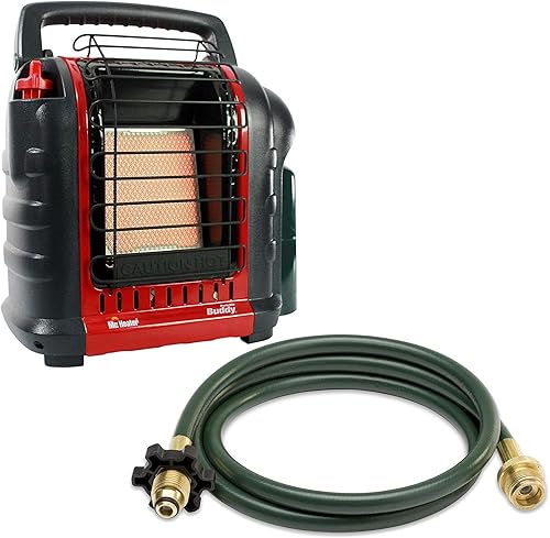 Miniatura 2 de Mr. Heater F232000 Calentador portátil Buddy con bolsa de transporte portátil Buddy (2 artículos)