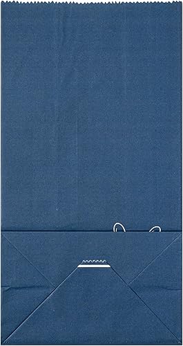 Vista 205 de Restaurantware Bag Tek - Bolsas de almuerzo desechables de 2 libras, 100 bolsas resistentes para llevar, parte inferior plana, ideal para Blanco