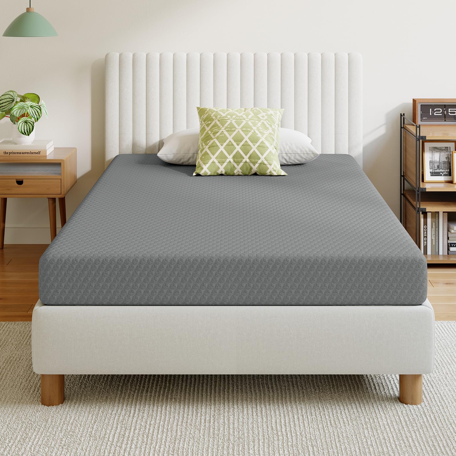 Novilla 8 Inch Twin Mattress, Cooling Memory Foam