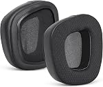Replacement Ear Pads Cushions for Corsair Void & Corsair Void PRO RGB Wired/Wireless Gaming Headsets with Black Mesh Fabric, Memory Foam