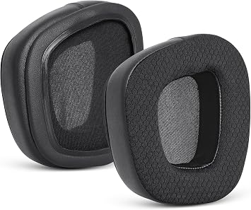 GVOEARS Replacement Ear Pads Cushions for Corsair Void/Void Pro/Void Pro RGB/Void Pro RGB SE/Void Pro Elite/Surround Wired & Wireless RGB Gaming Headsets, Earpads with Mesh Fabric & Protein Leather