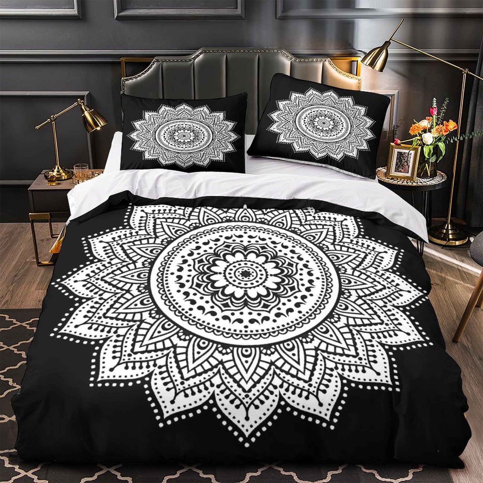 Housse de Couette Hypoallergique imprimé 3D pour un sommeil sain et sans acariens