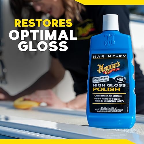 Miniatura 8 de Meguiar's M4516 pulidor y potenciador de brillo para barcosautocaravanas 16 oz