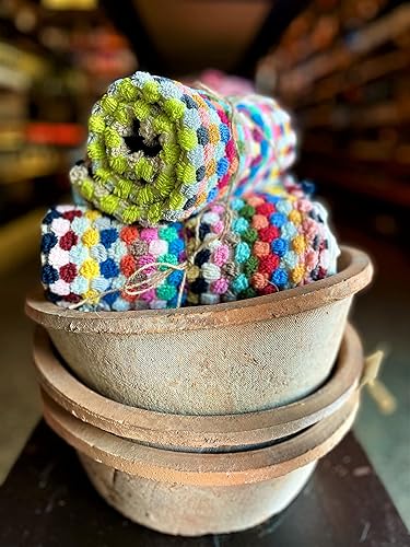 Miniatura 4 de Citizens of the Beach Gummo - Toallas de cocina de algodón turco de doble cara con pompones estilo bohemio 3