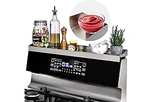 Silver Stove Top Shelf - The Ultimate Kitchen Companion