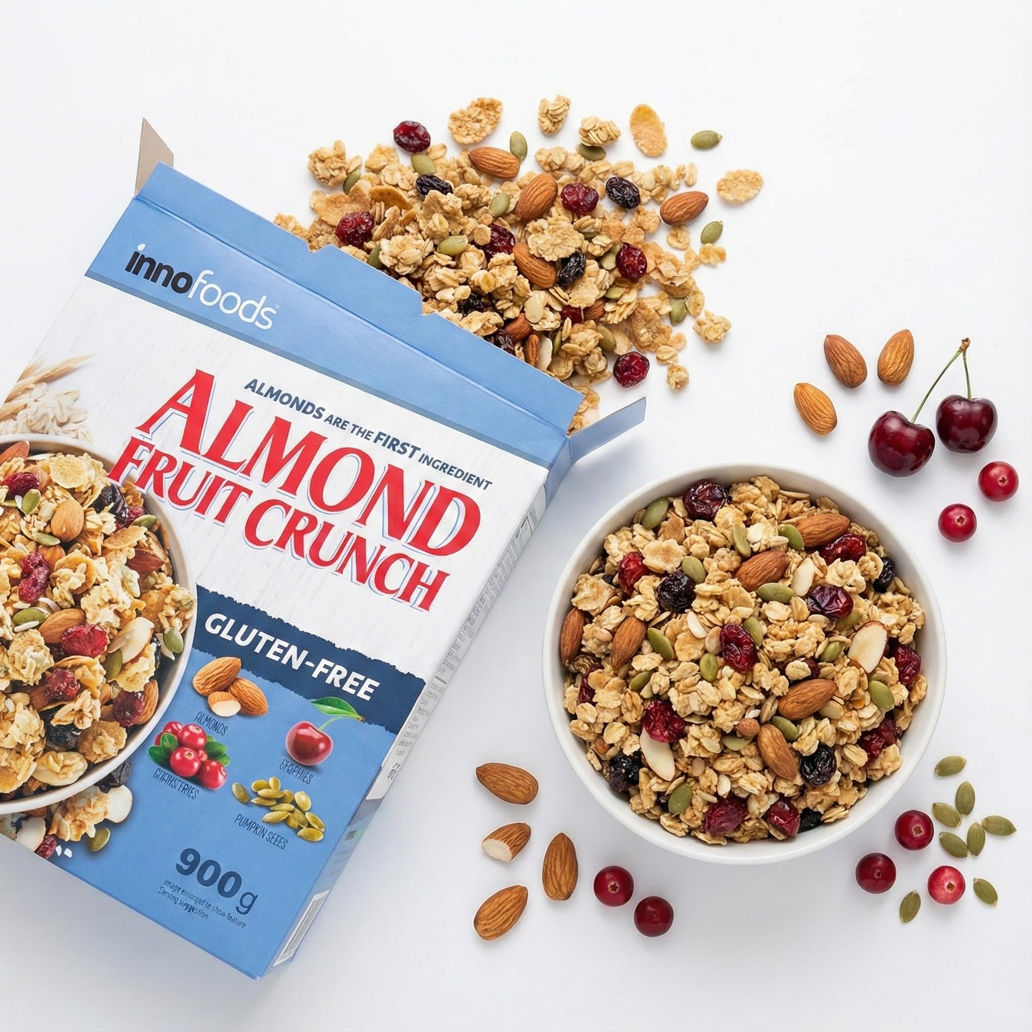 Amazon.co.jp: Serial シリアル Almond アーモンド Fruit Crunch