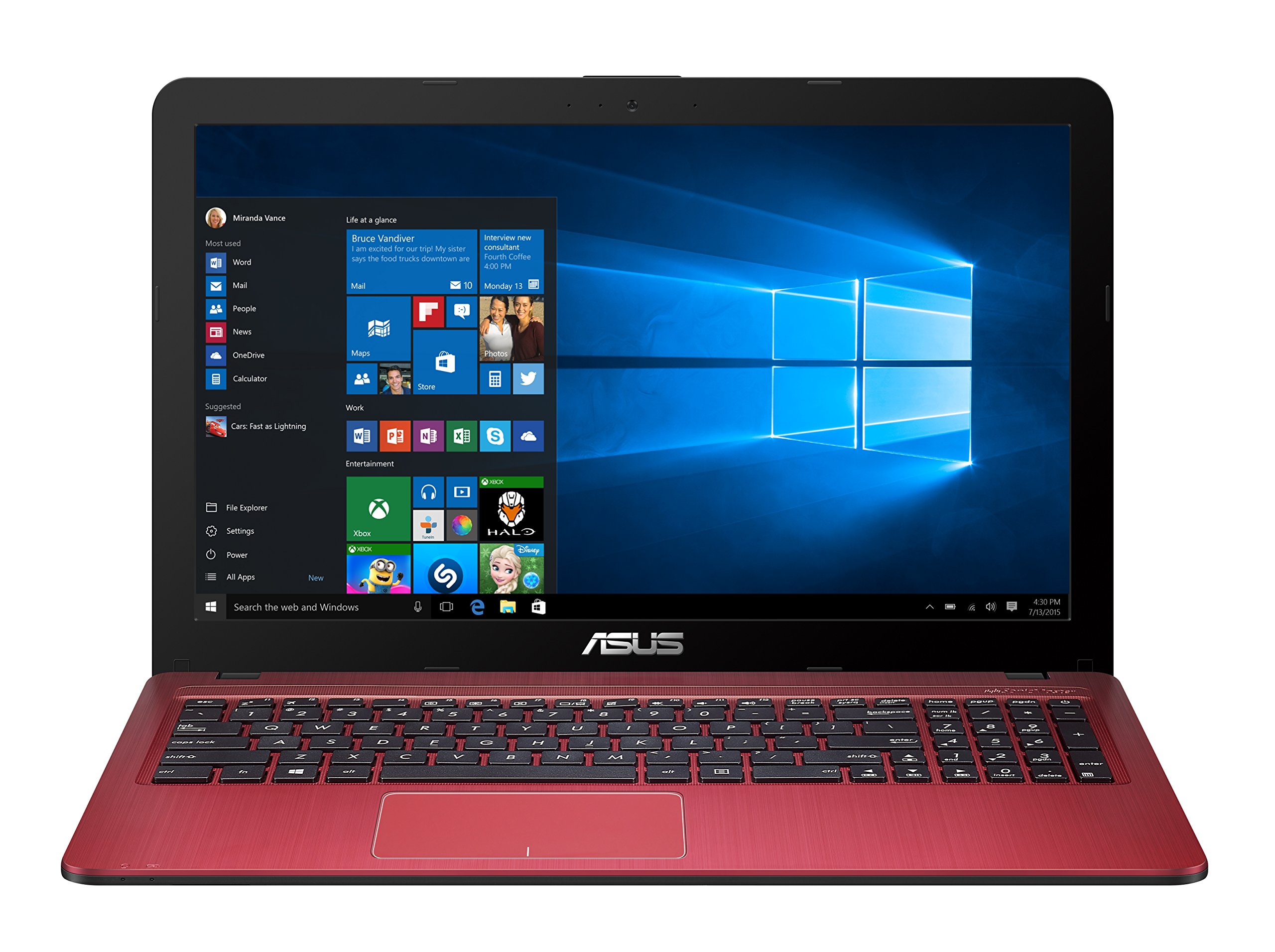 ASUS X540Y ノートPC 15.6インチ ASUS VivoBook X540Y - 15.6インチ