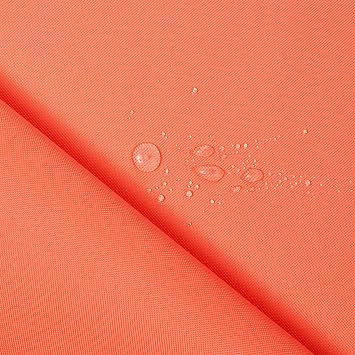 Ottertex Canvas Fabric Waterproof Outdoor 60" Wide 600 Denier 15 Colors Sold by The Yard 5 Yard, Coral