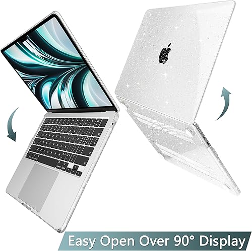 Miniatura 4 de Mektron Funda para MacBook Air de 15 pulgadas 2024 M3 A3114 2023 M2 A2941 con pantalla de retina líquida de 15.3 pulgadas y cubierta de