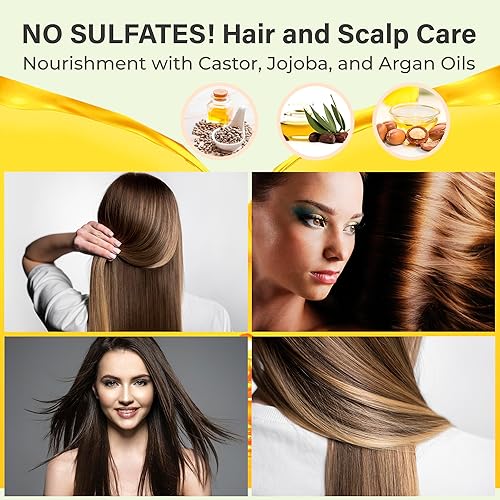 Miniatura 7 de Relaxcation Barra de champú sólido orgánico de romero y aloe vera para el crecimiento del cabello, refrescante e hidratante, champú de hierbas con