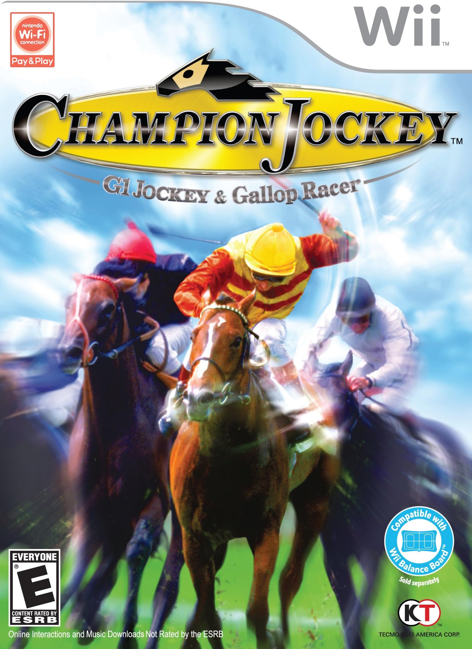 Champion Jockey: G1 Jockey and Gallop Racer - Nintendo Wii