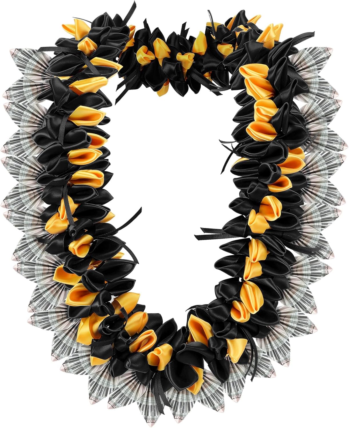 Suncalla 2026 Graduation Lei Double Braided Pre-assembled Graduation Money Necklace Strands Hand-woven Grad Accessories Class of 2026 Grad Gifts for High School College Party, 40 Inch