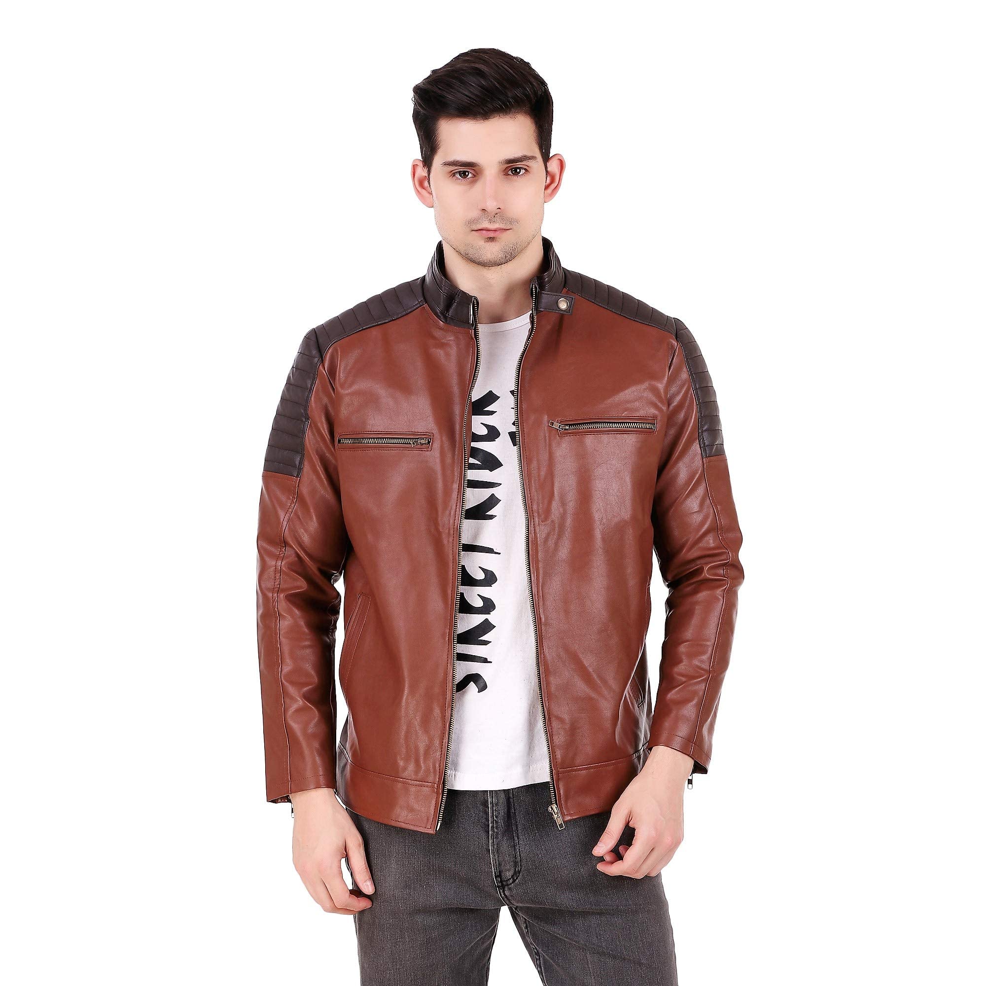 Men's Faux Padding Design Jacket