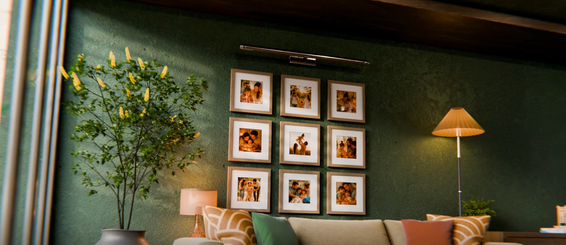 Amazon.com - Sheffield Home 9 Piece Gallery Wall Frame Set, 12x12