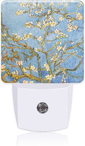 Miniatura 14 de Luz nocturna de paisaje de montaña, luces nocturnas modernas enchufables a la pared, sensor de atardecer a amanecer, luz nocturna para niños, baño,