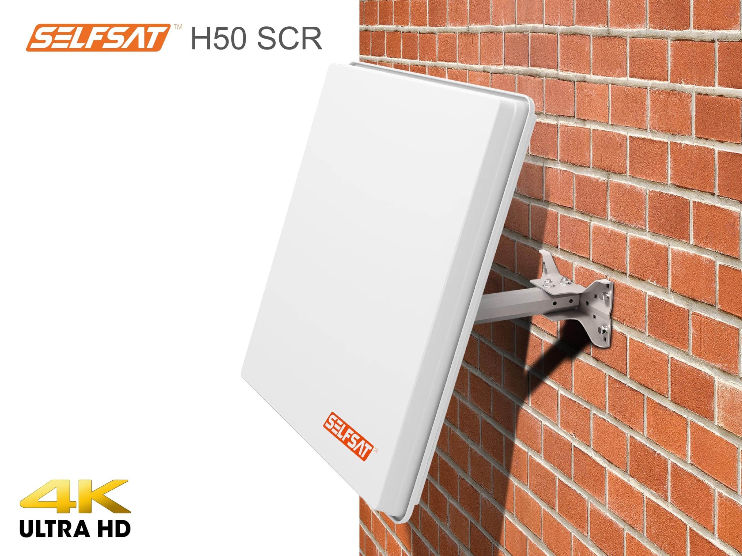 Selfsat H50SCR + Antenne Unicable incl. 2 sorties héritées 6 participants