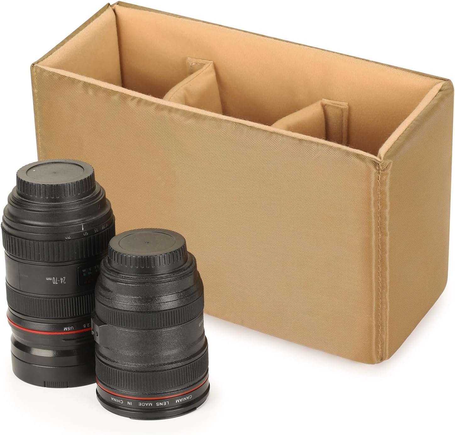 G-raphy Camera Insert Bag Case Camera Divider Inserts for Backpack DSLR Organizer Portable for DSLR SLR Cameras, Lenses, Flashes- Make Your Own Camera Bag