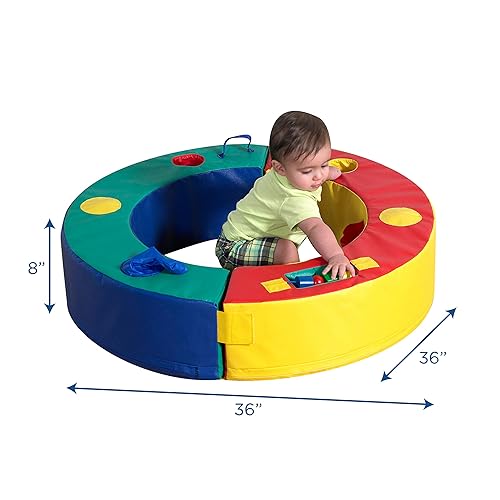 Miniatura 2 de Children's Factory Playring, CF321-955, tapete para niños pequeños, actividad sensorial y escalada, guardería de bebés y patio de juegos preescolar,