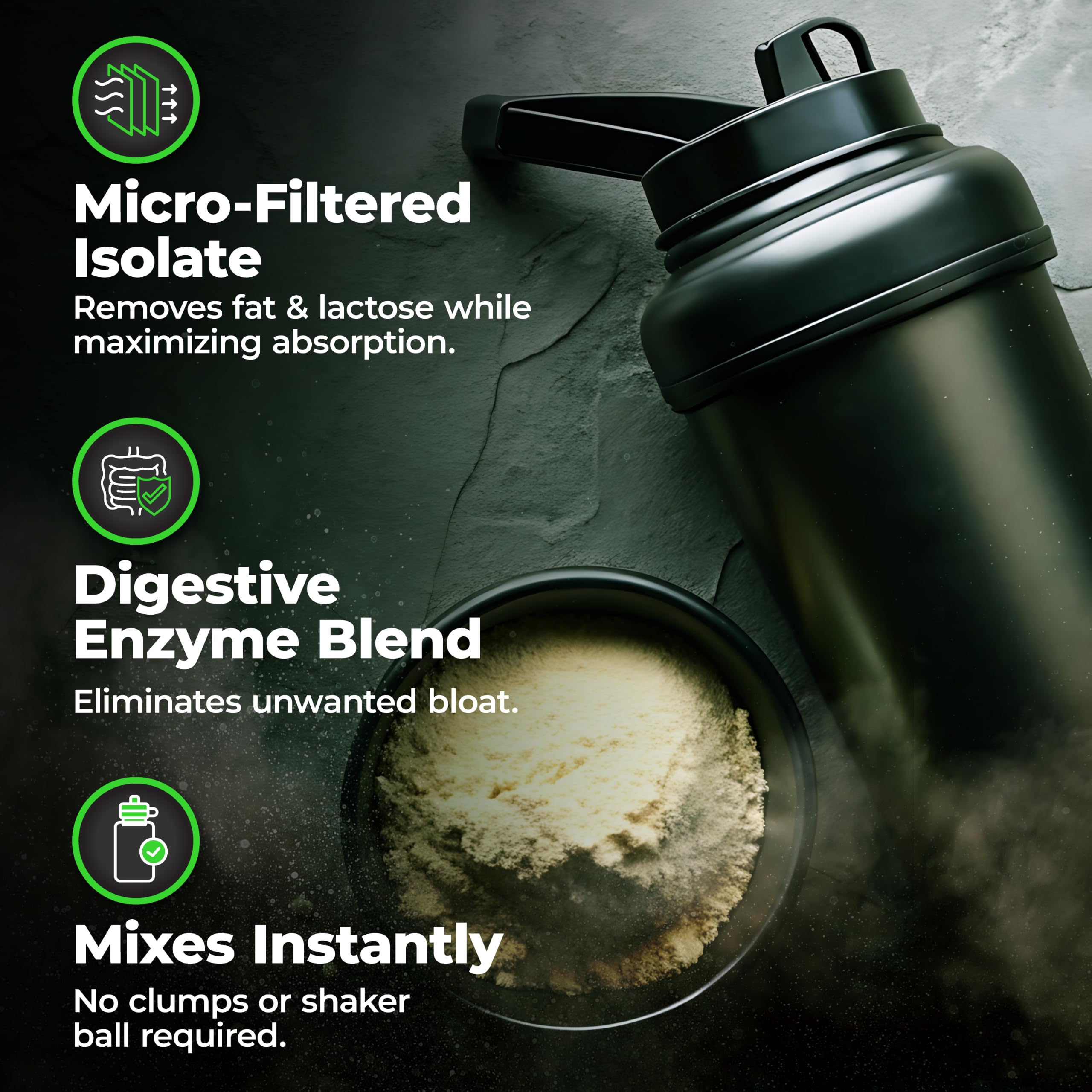 Species Nutrition Isolyze Whey Protein Powder, Vanilla Cream, 44 Servings — Amazon image 5