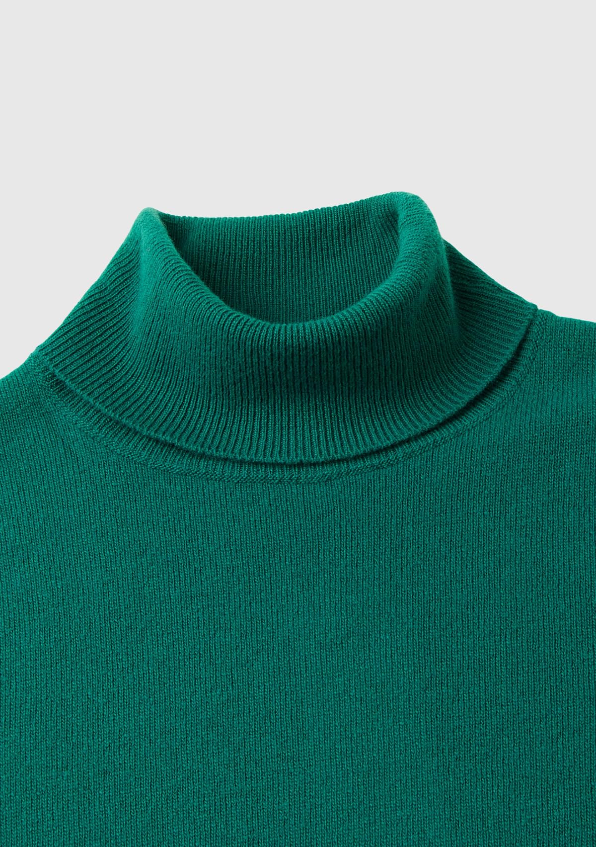 United Colors of Benetton Koszulka kolarska M/L 1002d2348 sweter damski, Zielony, XS