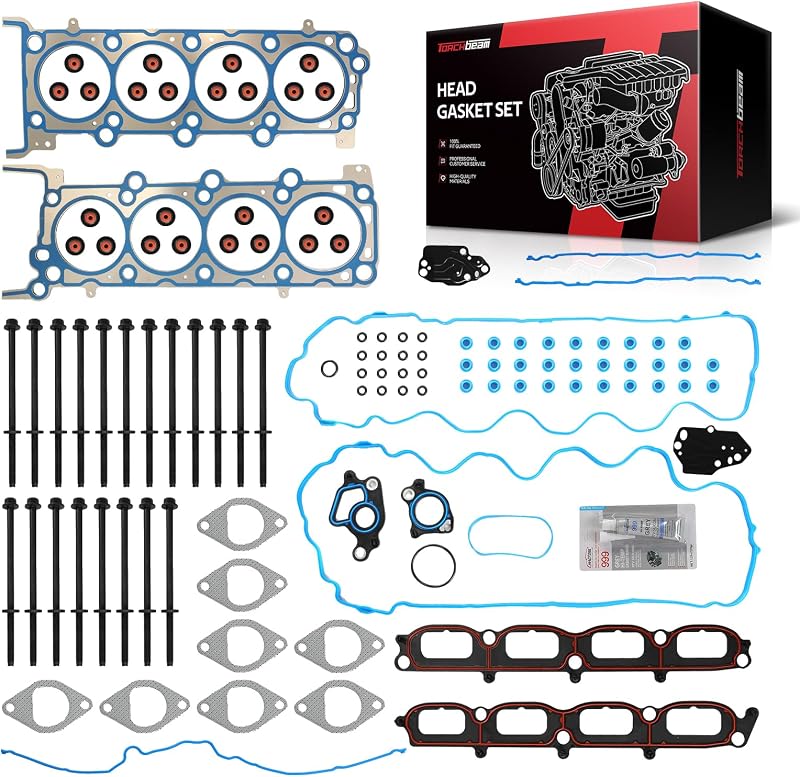 Jogo de juntas do cabeçote Torchbeam GAT8021 para Ford F-150 2004–2006 5.4L – 1 conjunto