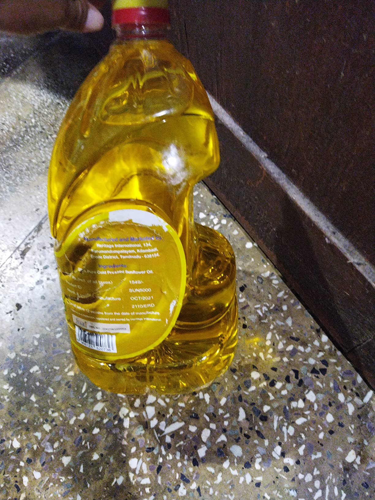 Hathmic Cold Pressed Sunflower Oil 5L Amazon.in Grocery & Gourmet Foods