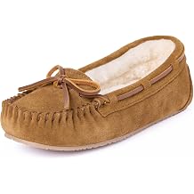 Minnetonka Womens COSI Faux Fur Lined Slippers