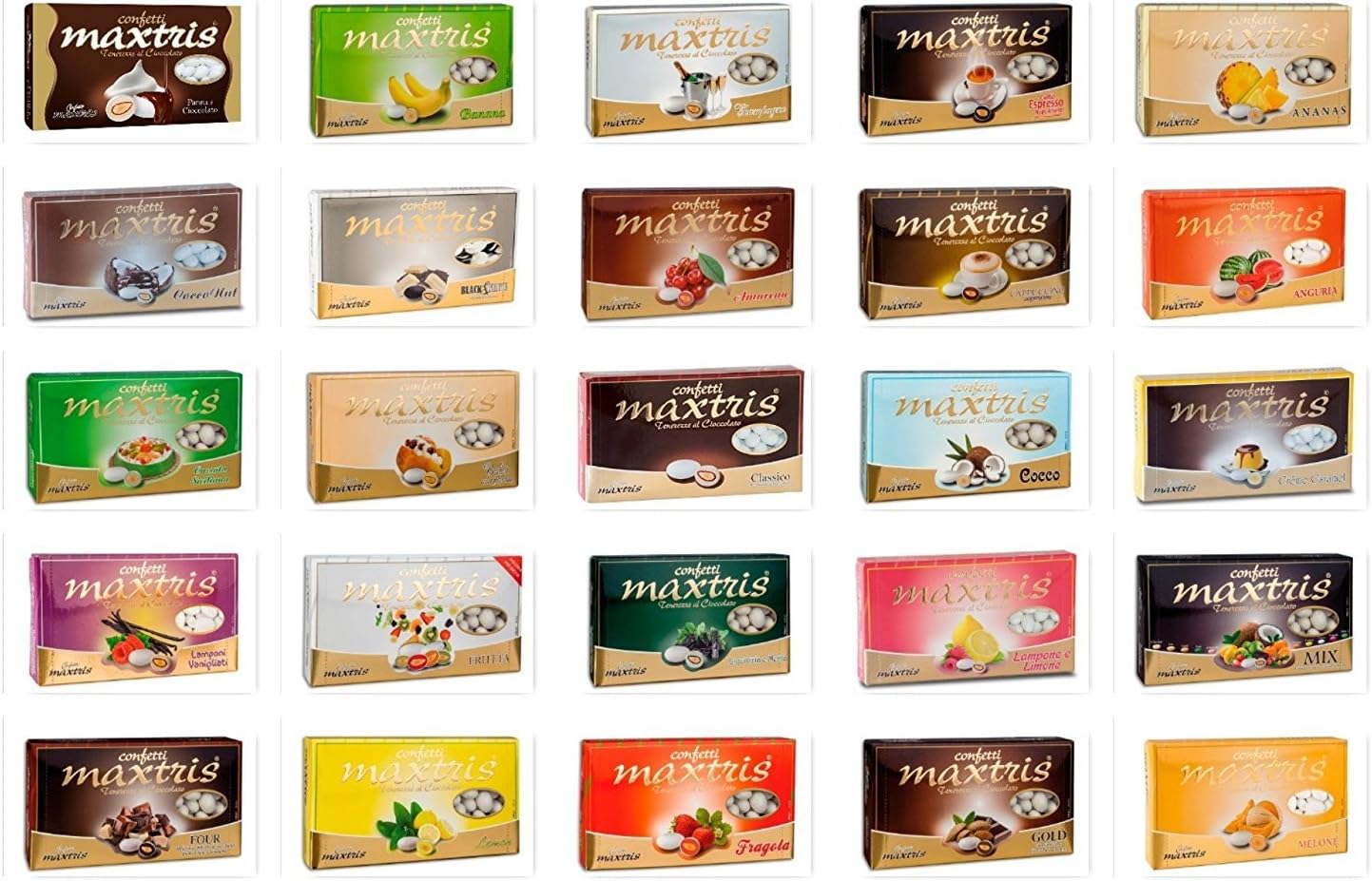 MAXTRIS Confetti Offer Kit 2kg Various Flavours