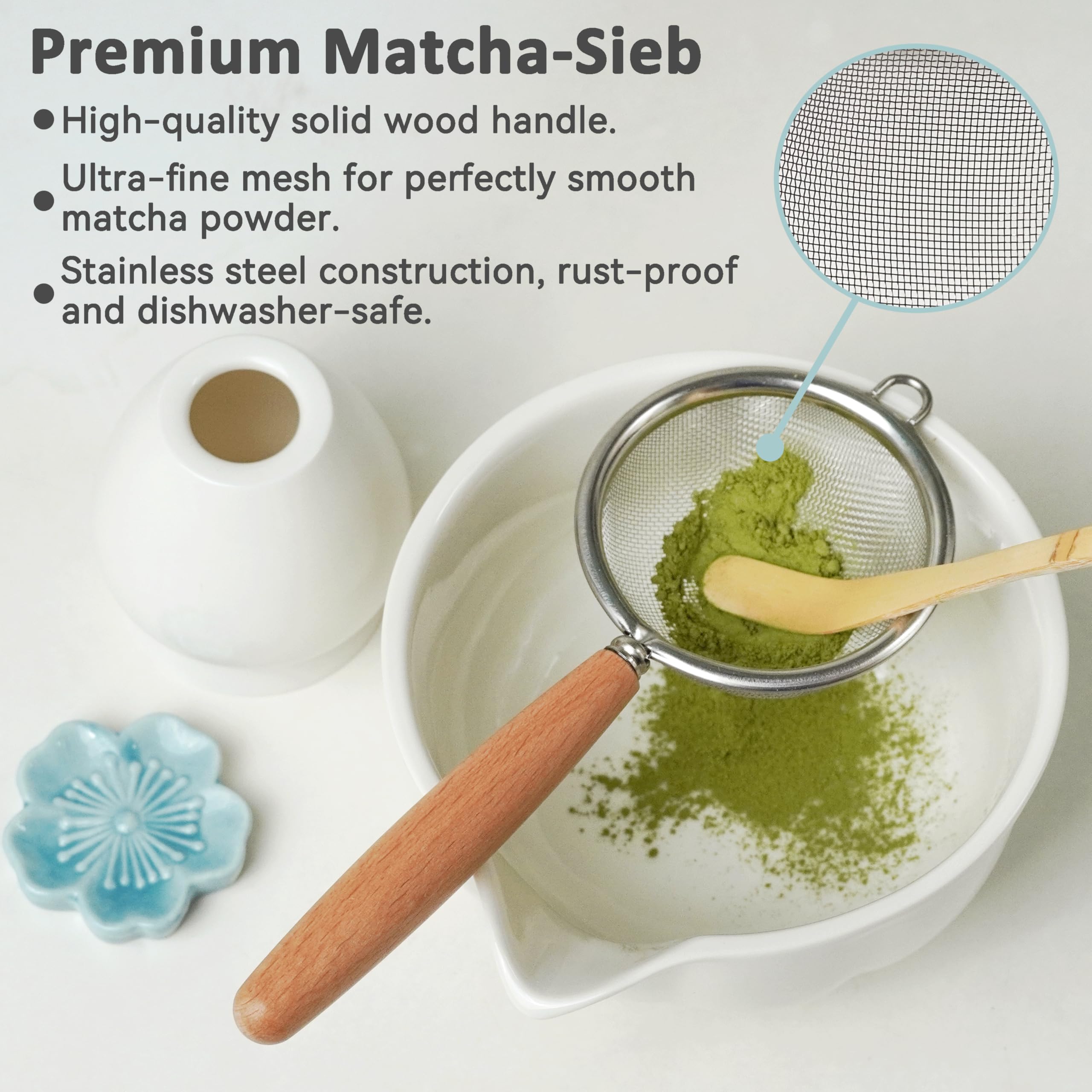 Premium Matcha-theeset voor beginners en liefhebbers