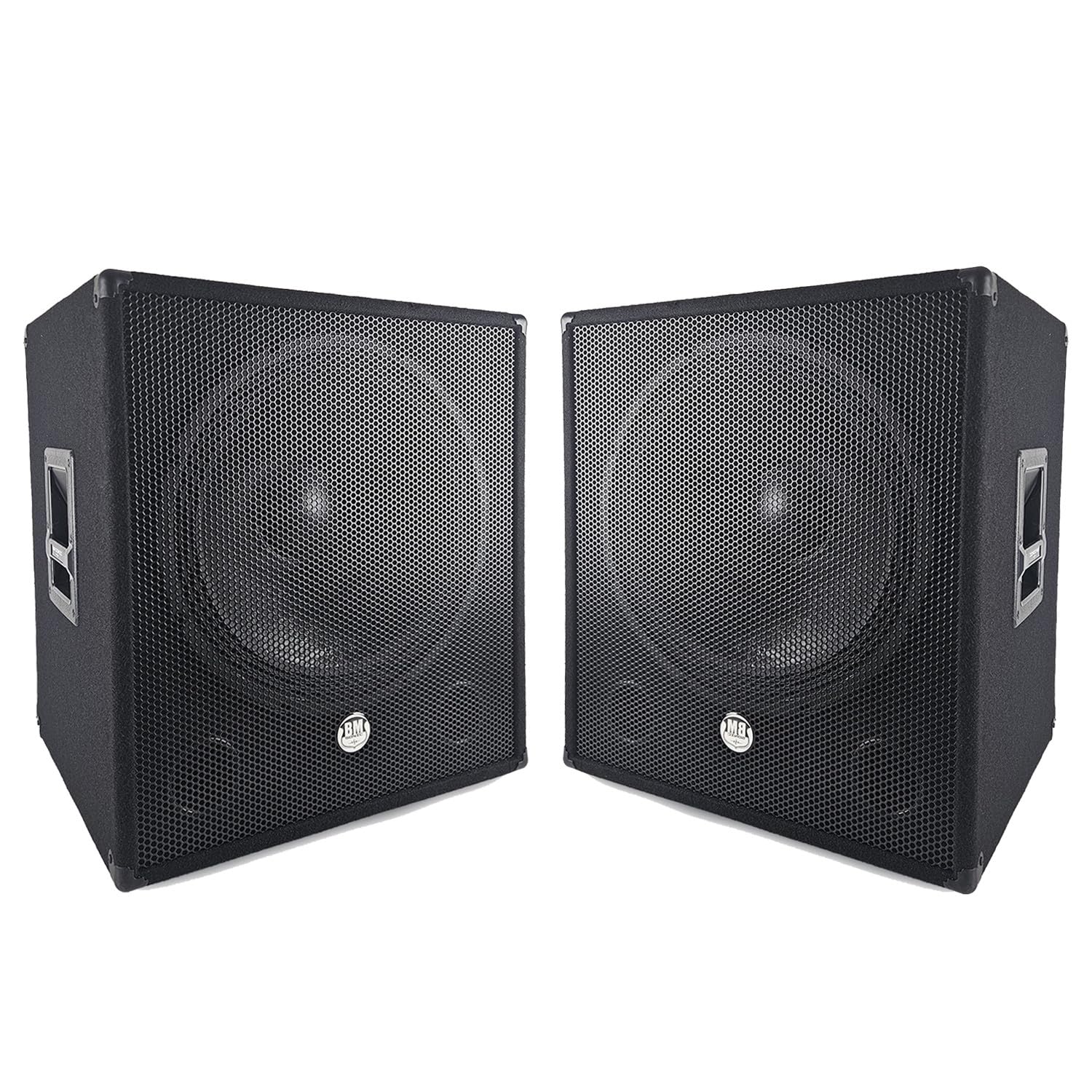 Pack Sono Double Tours de Son amplifiées 5000W bi Amplification Table de mixage Multi Piste Bluetooth câblages fourni