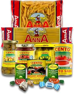 Family Style Imported Italian Gift Basket with Pasta, Sauce, Antipasto and More